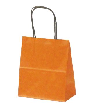紙手提袋　T-1 カラー(オレンジ)　